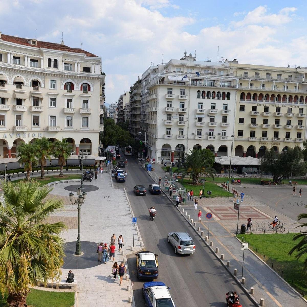 Lovely Apartment In The Heart Of Thessaloniki Center Extérieur photo